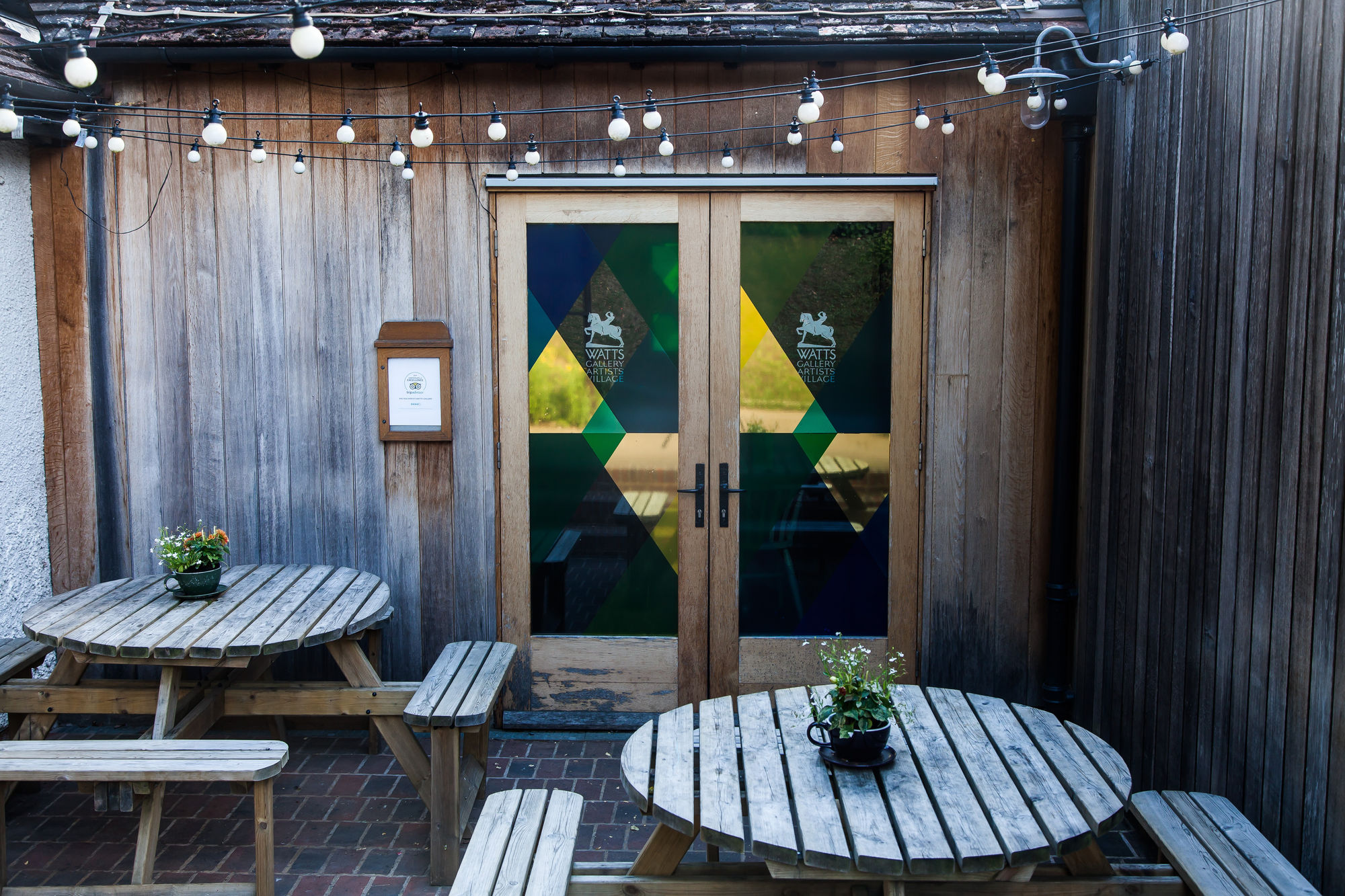 Watts Gallery Cafe, A Glimpse of the East, Photo: Dean Brannagan