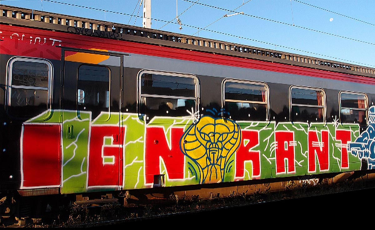 "Ignorant Style" Graffiti