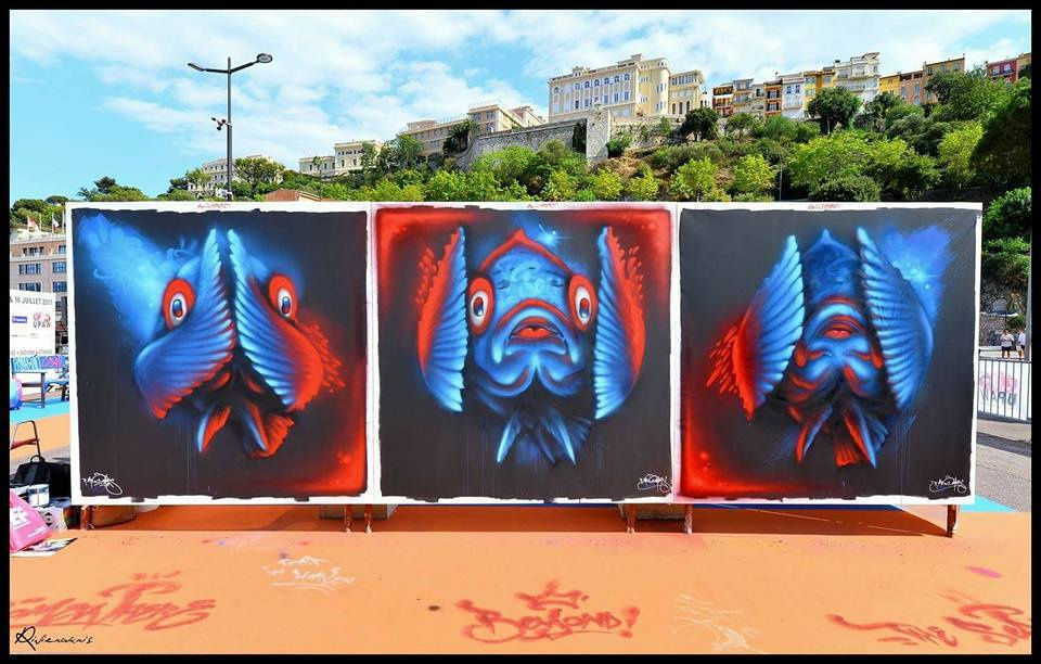 Urban Painting Around the World - Monaco 2017