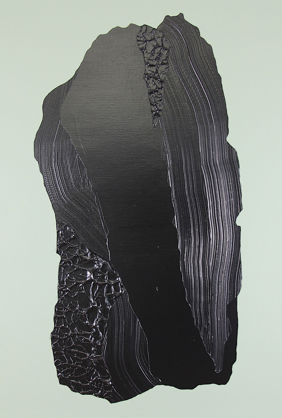 LE TROU 90 x 60 cm, 2024 acrylique sur toile - acrylic on canvas