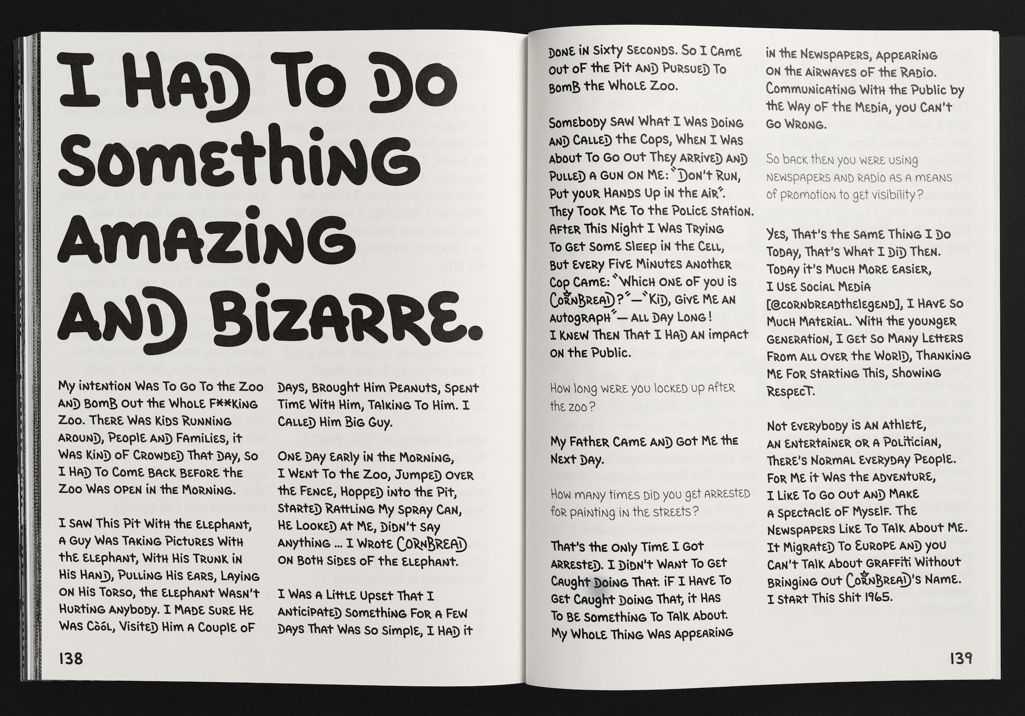 Speerstra Gallery Paris présente CORNBREAD “The Legend of Legends”