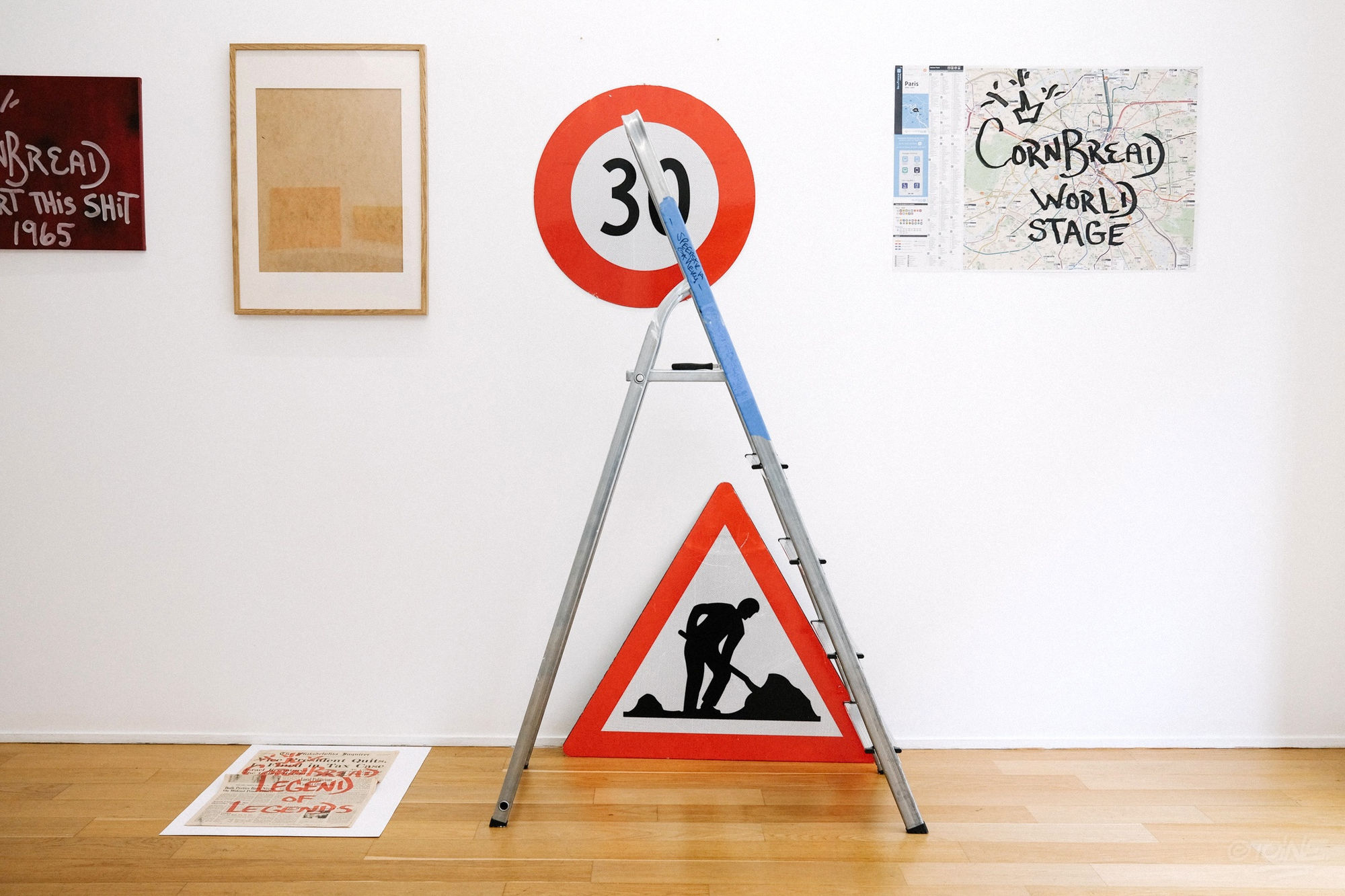 Speerstra Gallery Paris présente CORNBREAD “The Legend of Legends”