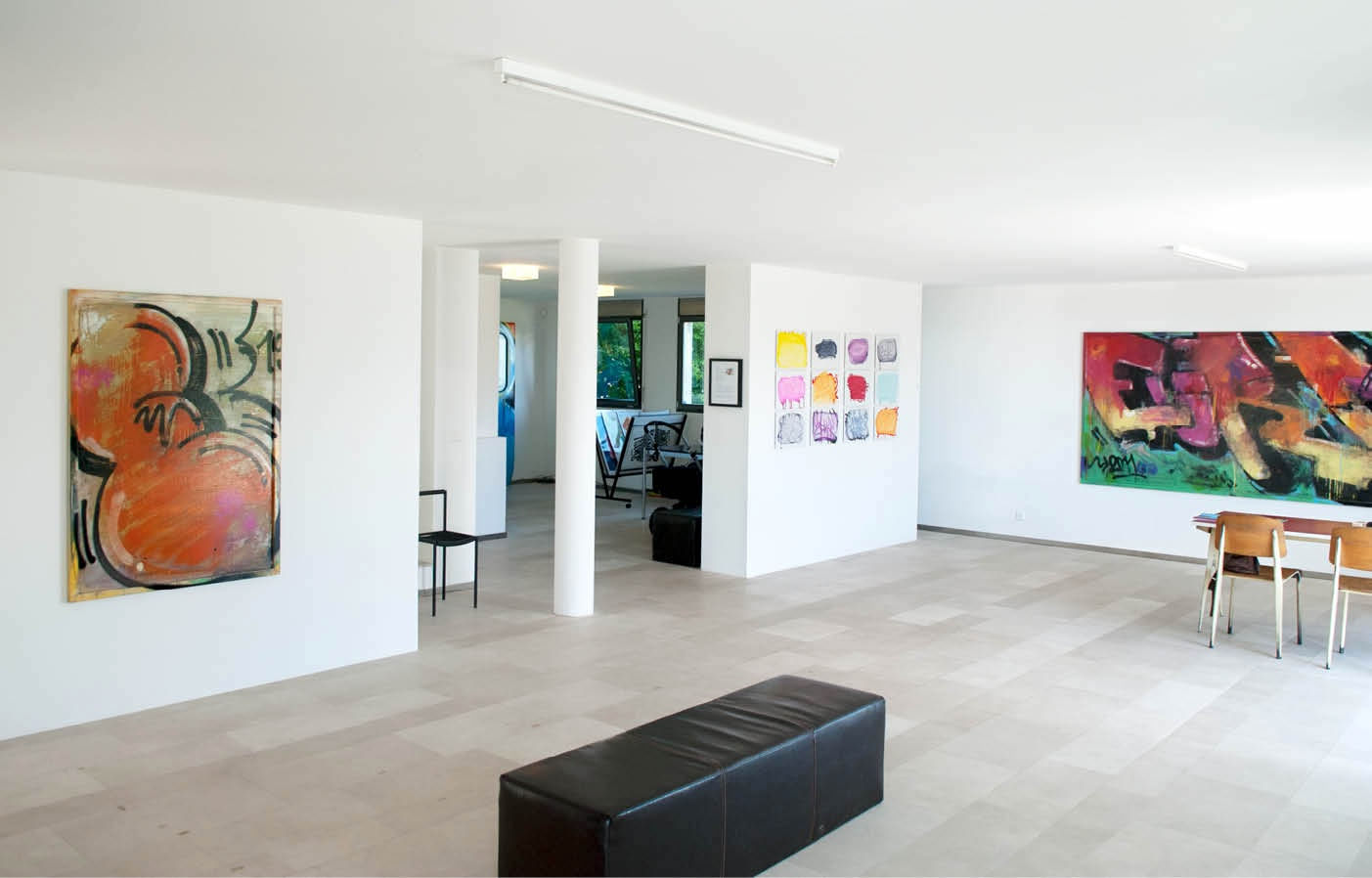 Speerstra Gallery Suisse présente Thierry Furger "Fame for a Day - Buffed Paintings"