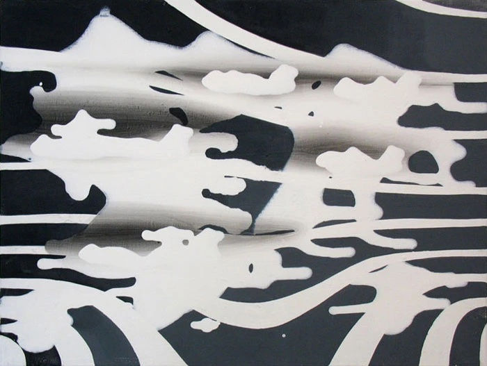 Bill Komoski 5/23/05, 2005 Acrylic paint on canvas 12 x 16 in