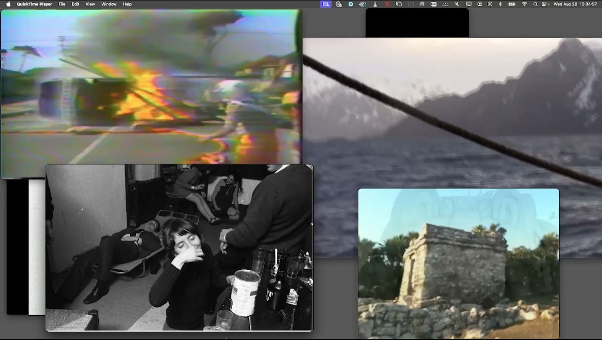 Michel Auder Meshes of Derivatives, 2025 film 38 min 40 sec (AM_25_013)