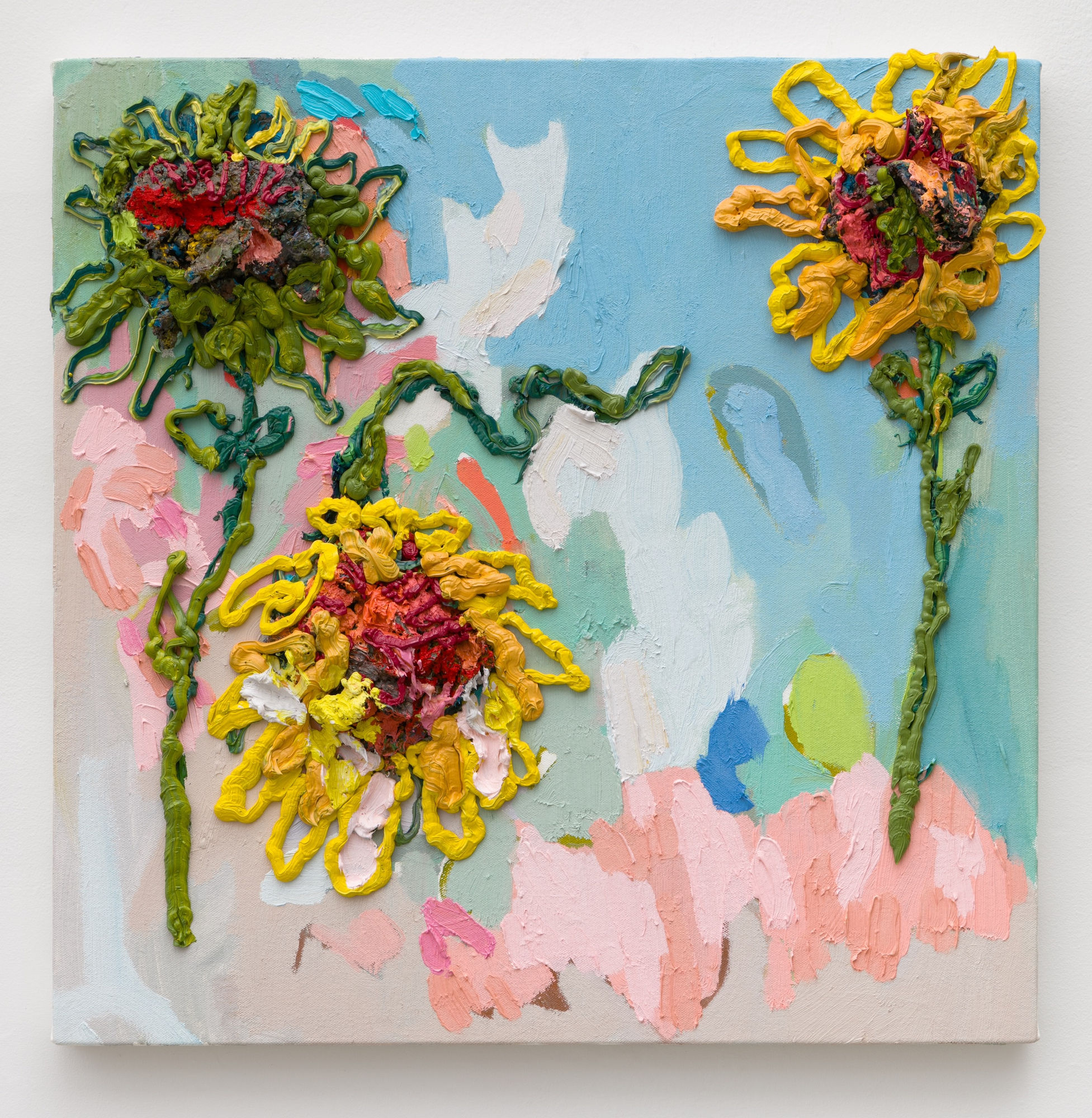 Alex Chaves Roses, 2016 Oil on canvas 20 x 20 in 50.8 x 50.8 cm