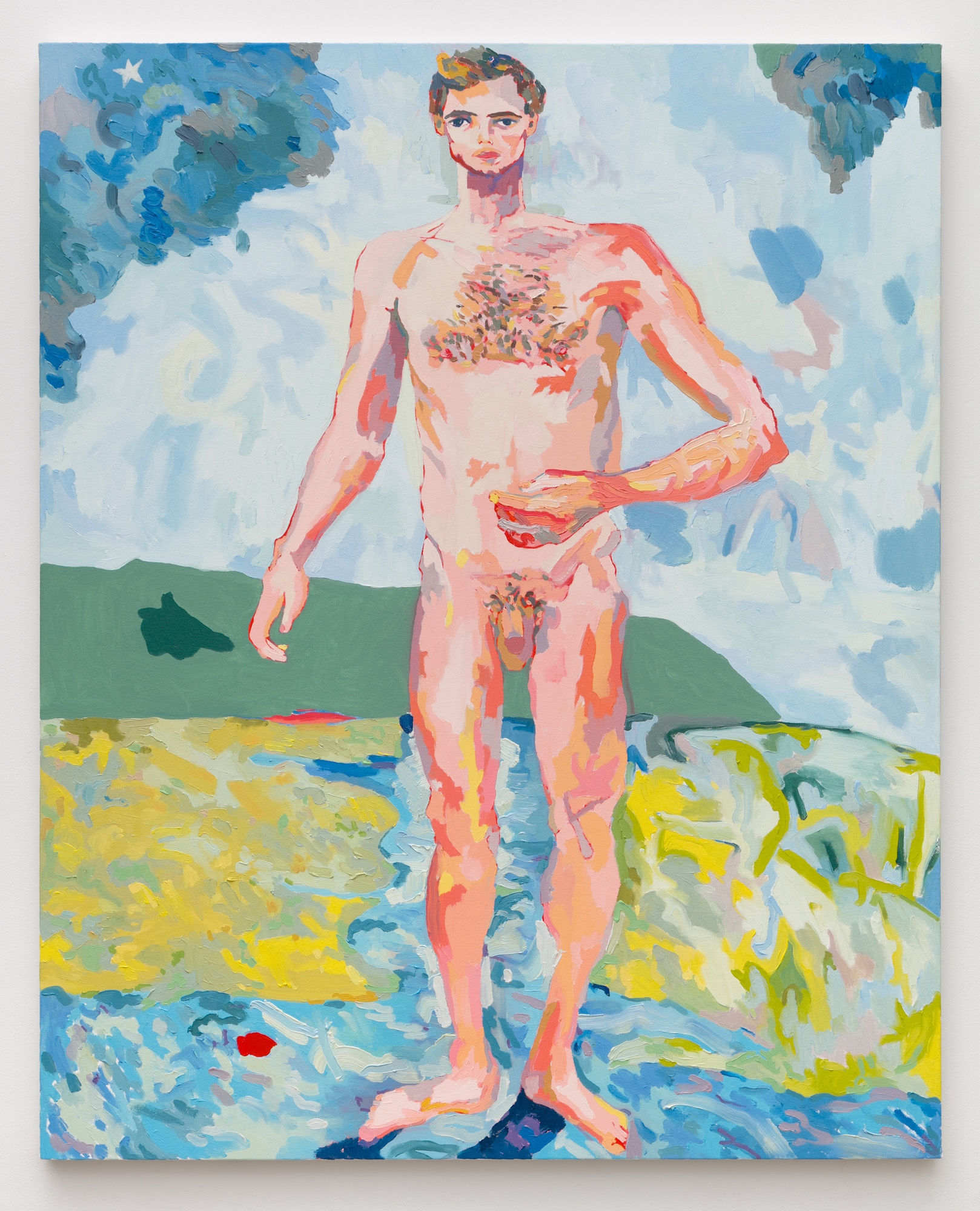 Alex Chaves Peter, 2016 Oil on canvas 51 1/2 x 41 1/2 in 130.8 x 105.4 cm