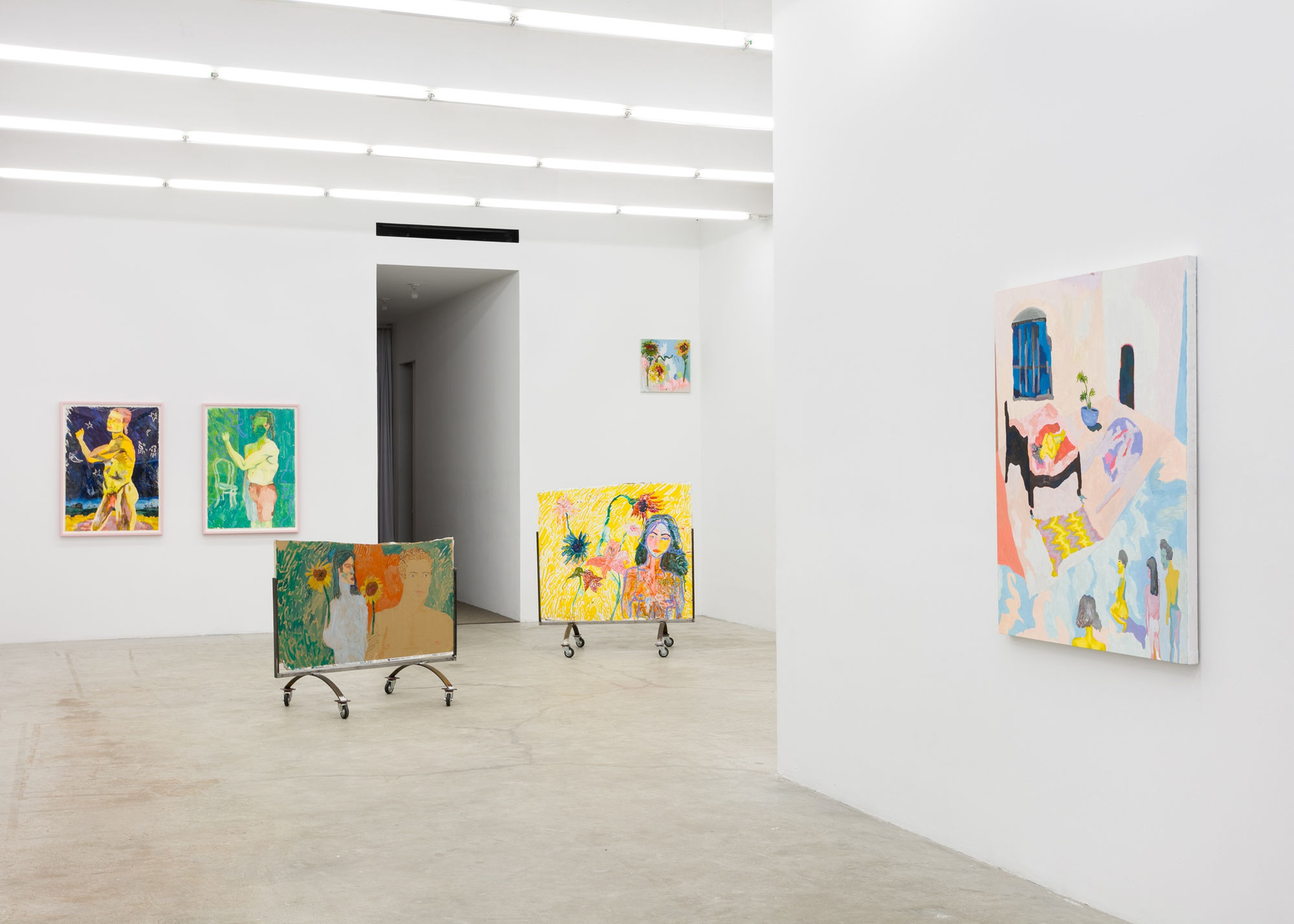 The Rose Period, Gallery Installation, 2016