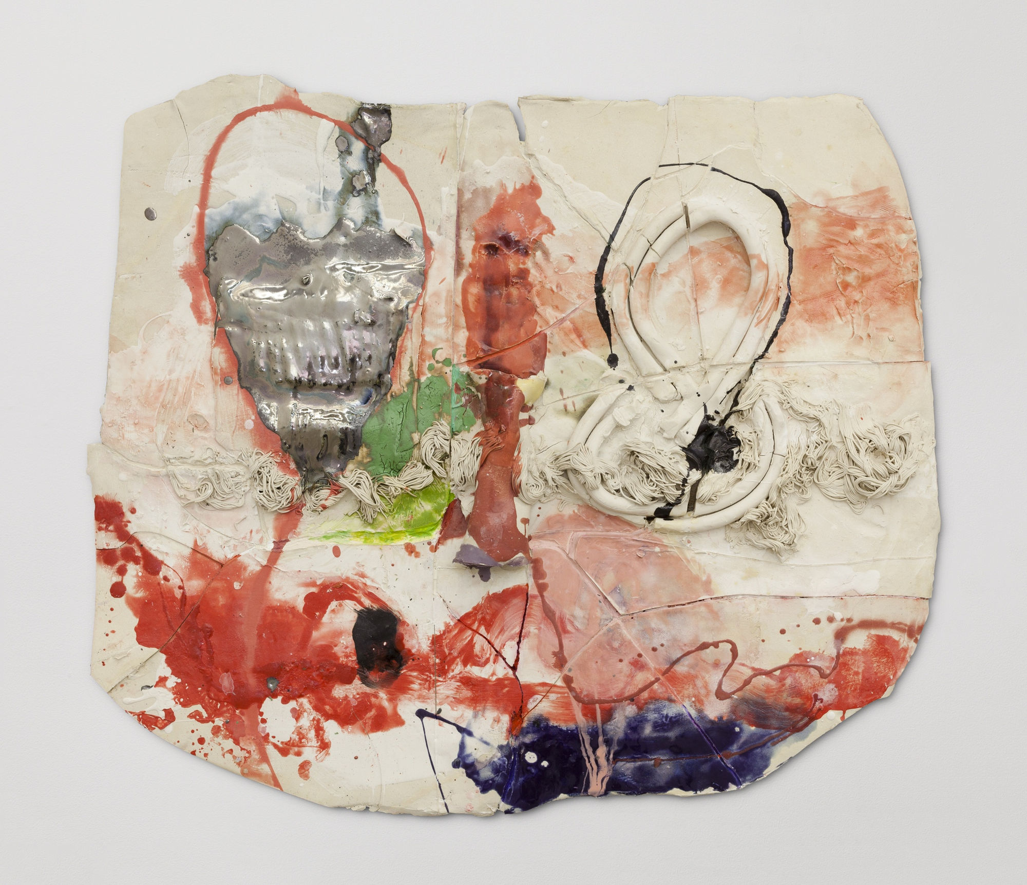 Jennie Jieun Lee Prelude in A Minor, 2015 glazed stoneware 30 x 33 x 3 inches