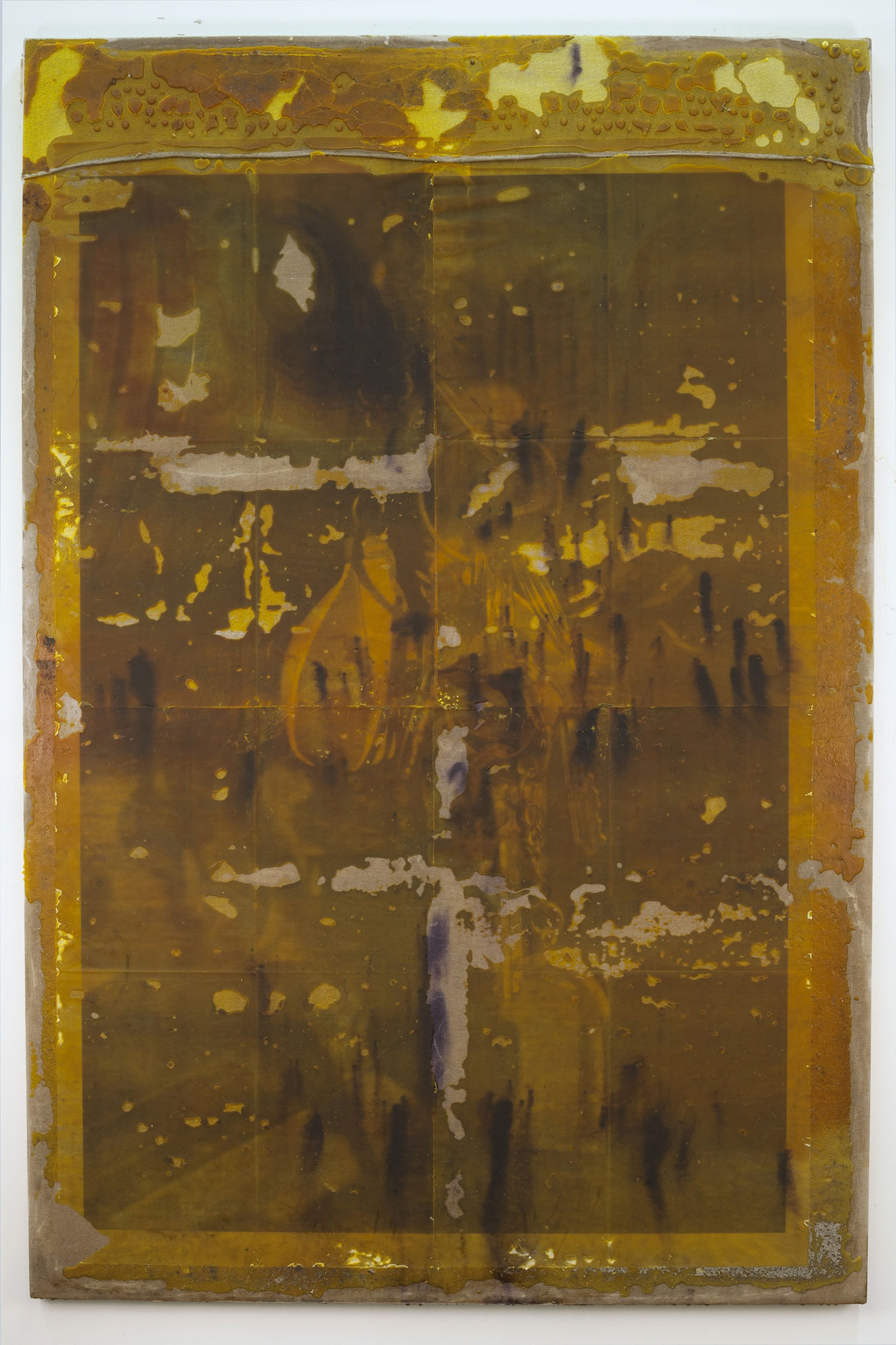 JPW3 O, Starter, 2015 Wax and ink on canvas 72 x 48 in 182.9 x 121.9 cm