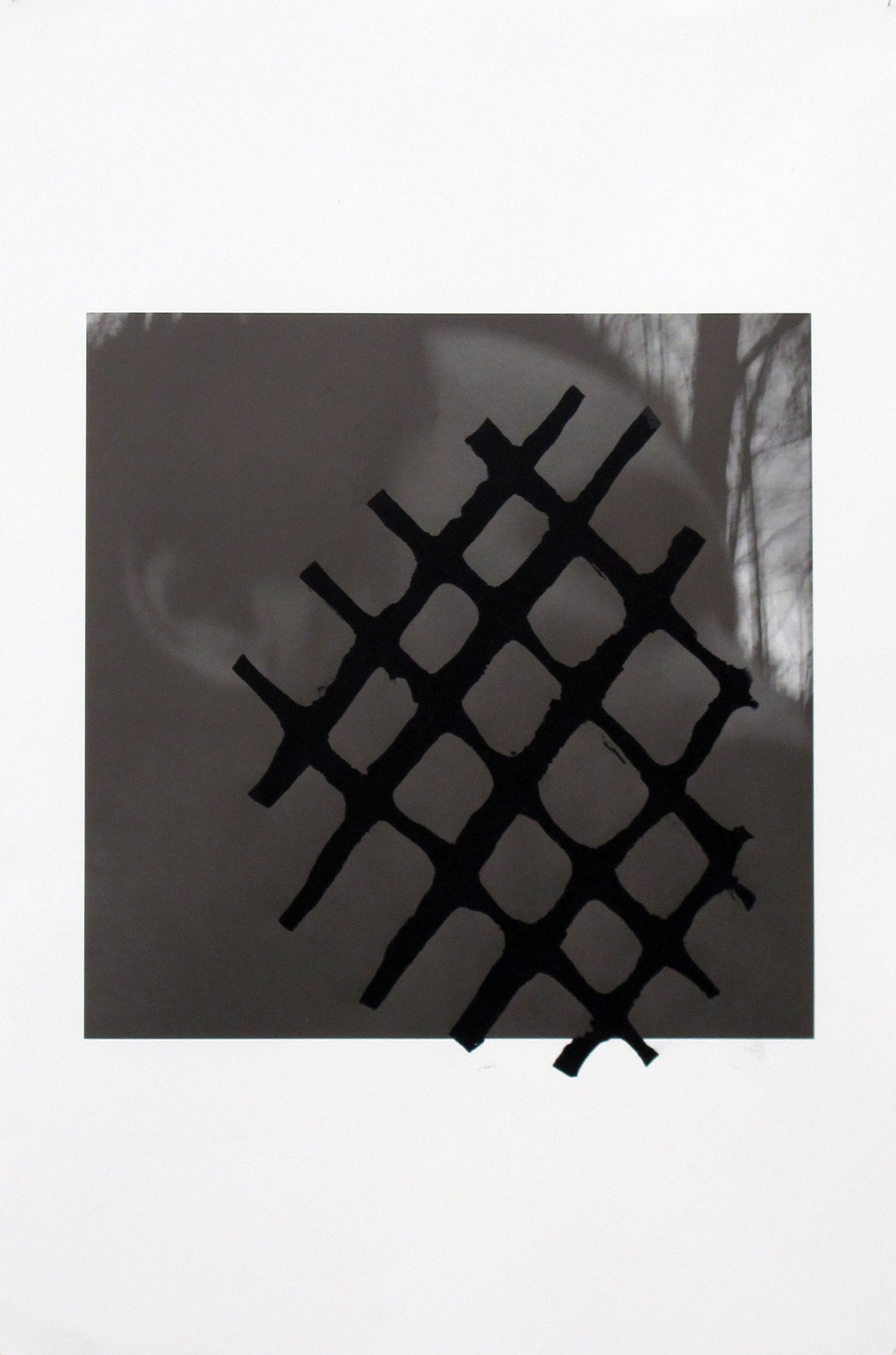 Bozidar Brazda Poster with silkscreen, 2011 silkscreen on offset print 22.75 x 15 in