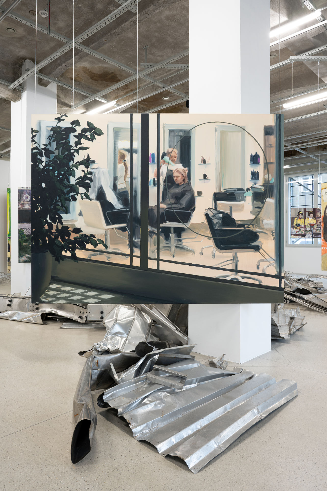 Adéla Janská, Paulina Olowska, Caroline Walker: Za Pultem (Behind the Counter), Telegraph, Olomouc