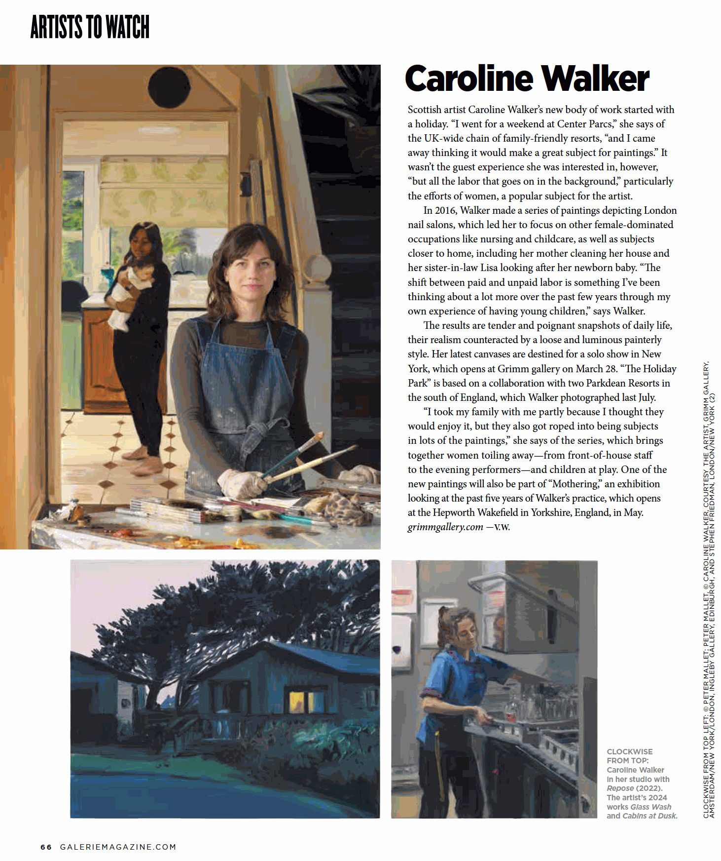 Galerie Magazine, Artists to Watch, March 2025 Read Here