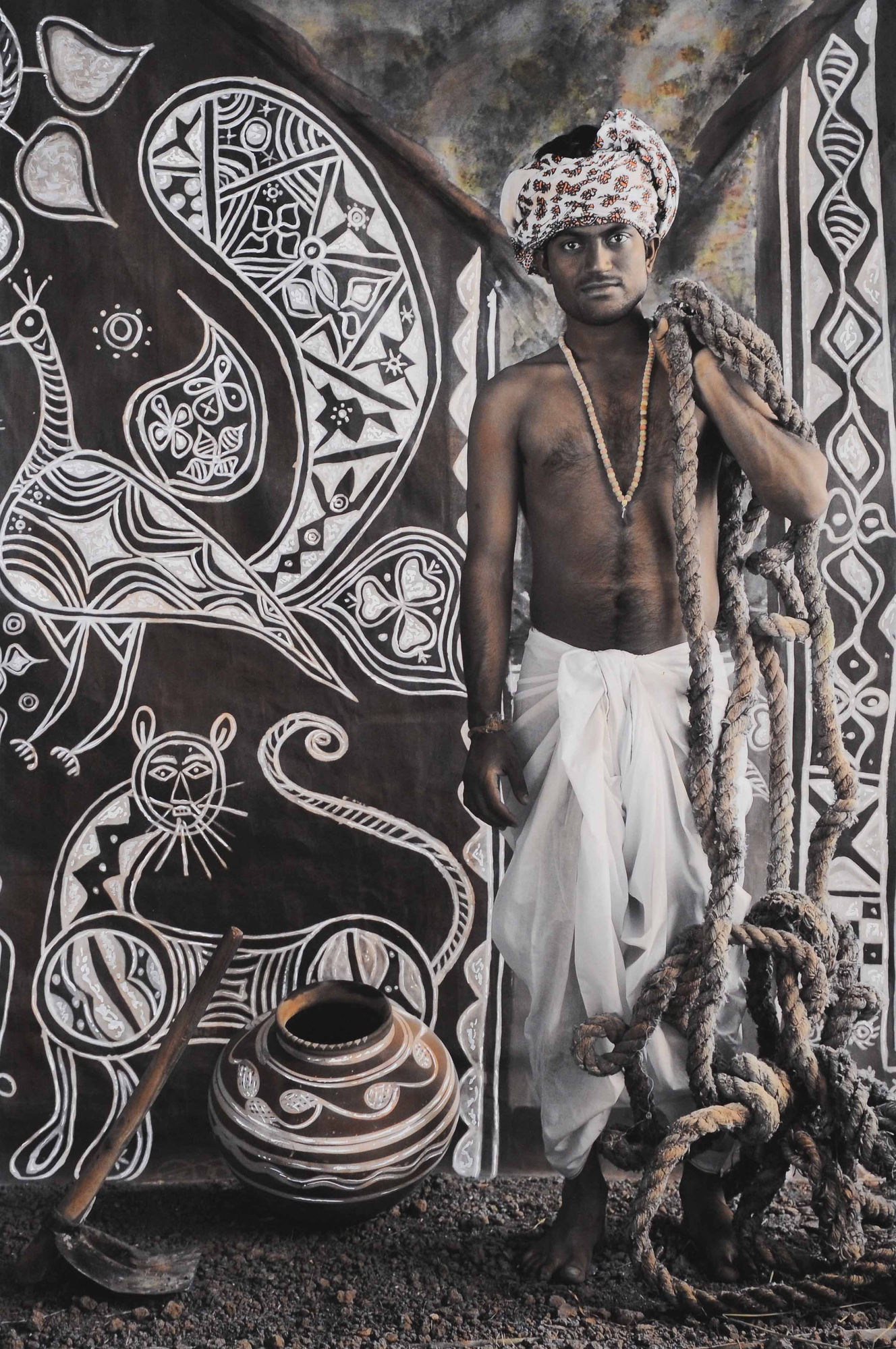 Ganpat as a Village Man - 2010