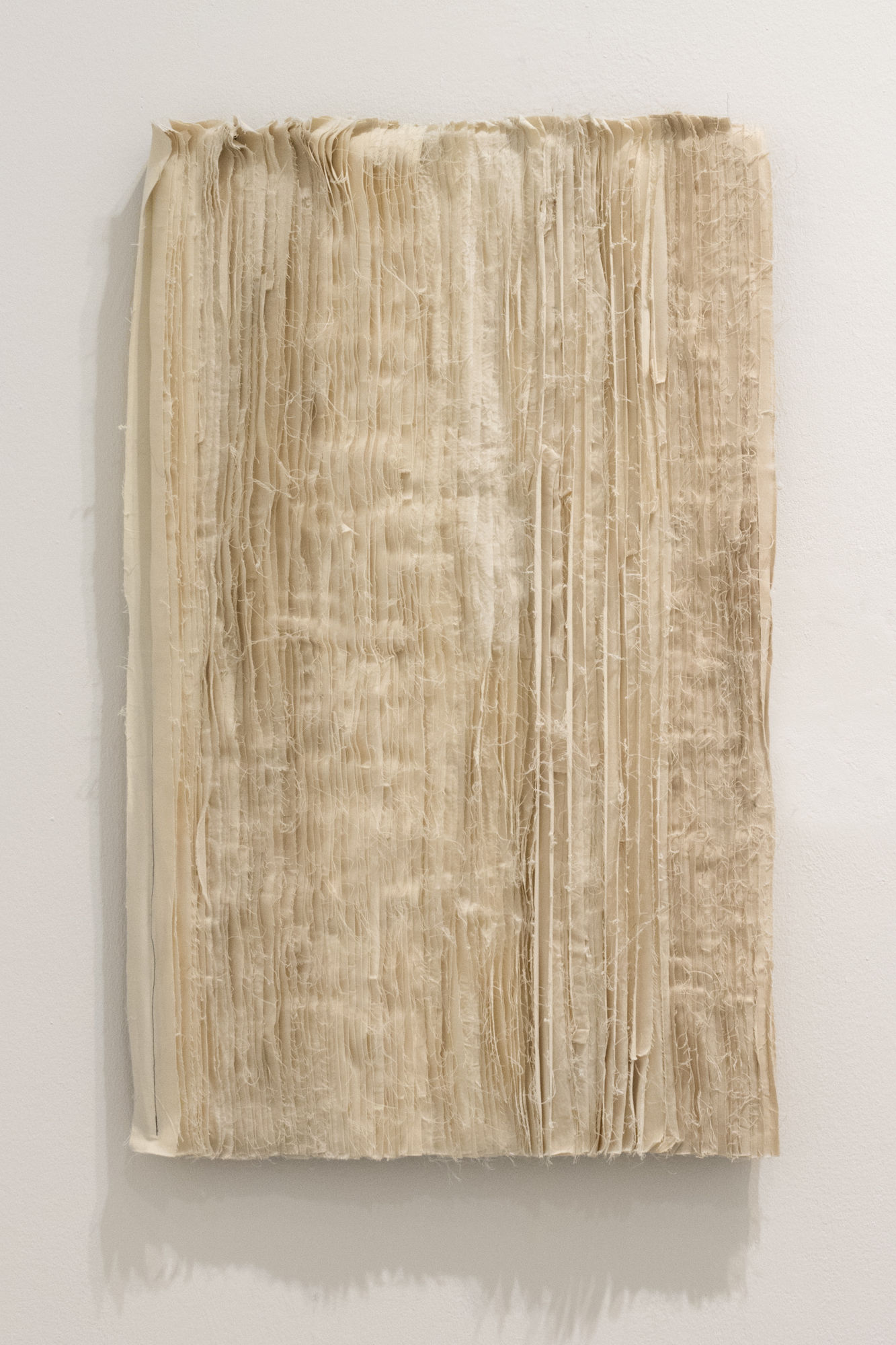 Joël Andrianomearisoa Blue take me to the end of all loves 2 2019 Textiles 100,5 x 60 cm