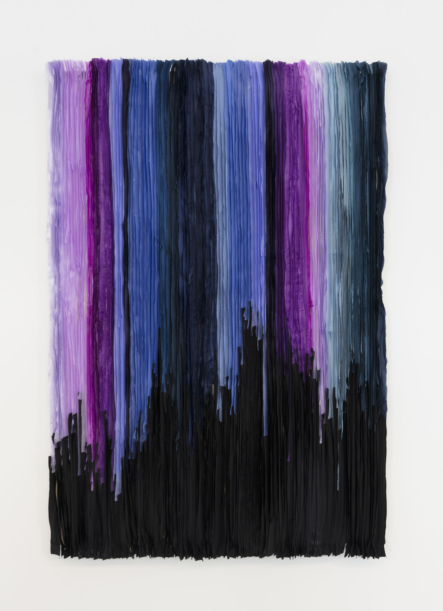 Joël Andrianomearisoa IL CIELO IN UNA STANZA 2023 Textile 130 x 90 cm