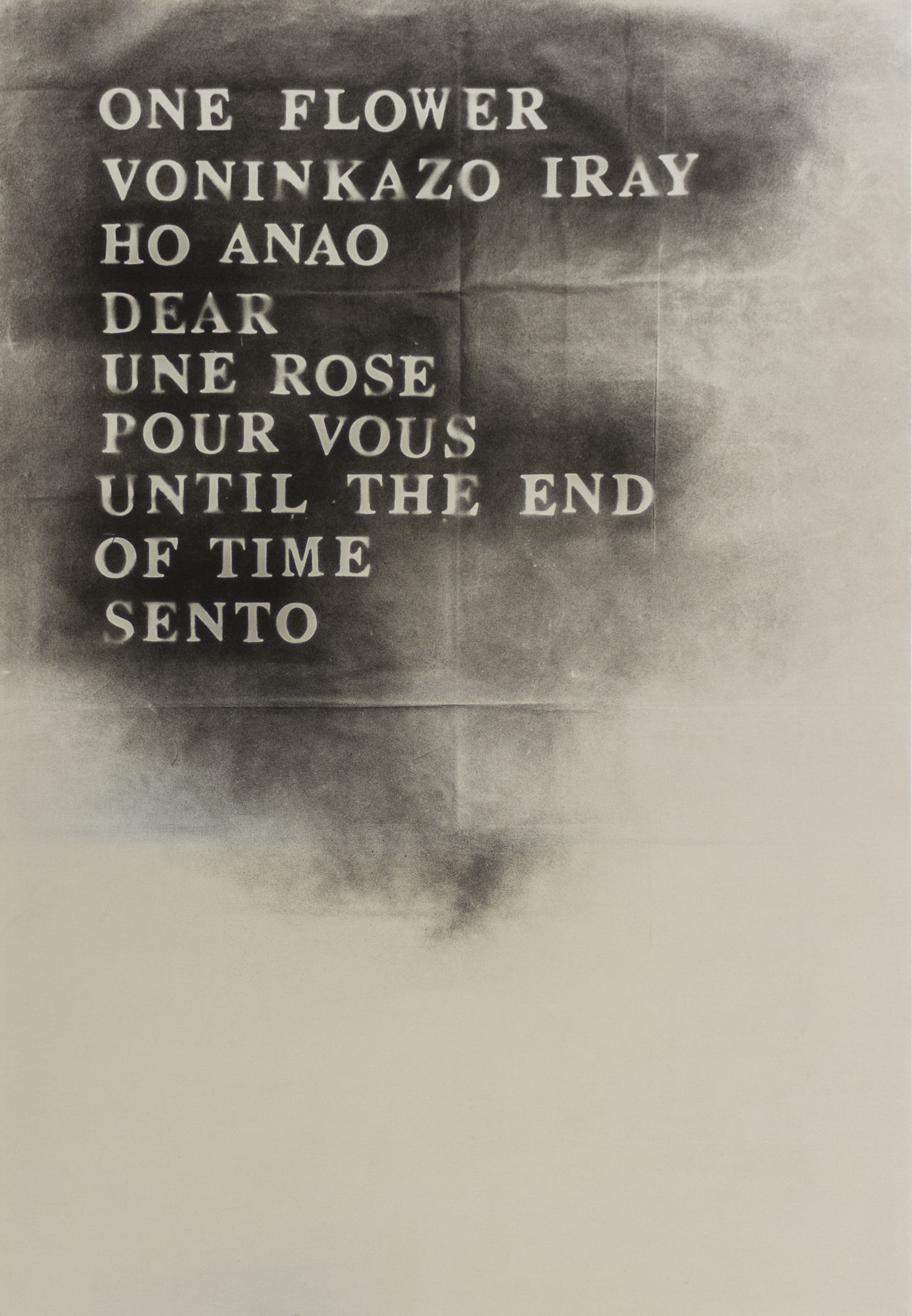 Joël Andrianomearisoa, Black Poems, 2021