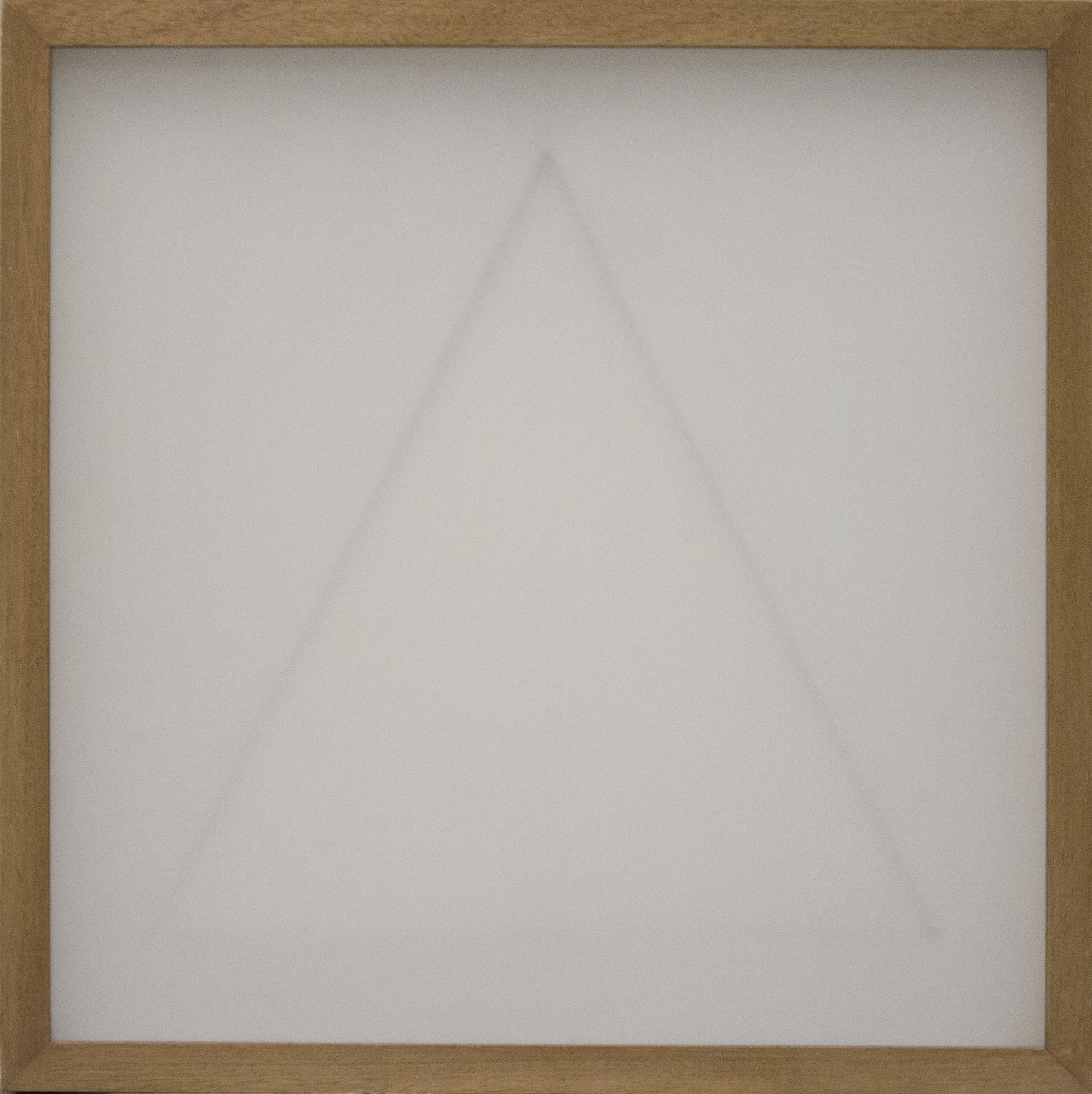Elio Marchegiani, Plexiglass (triangolo), 1964, Tecnica mista, 60 × 60 cm