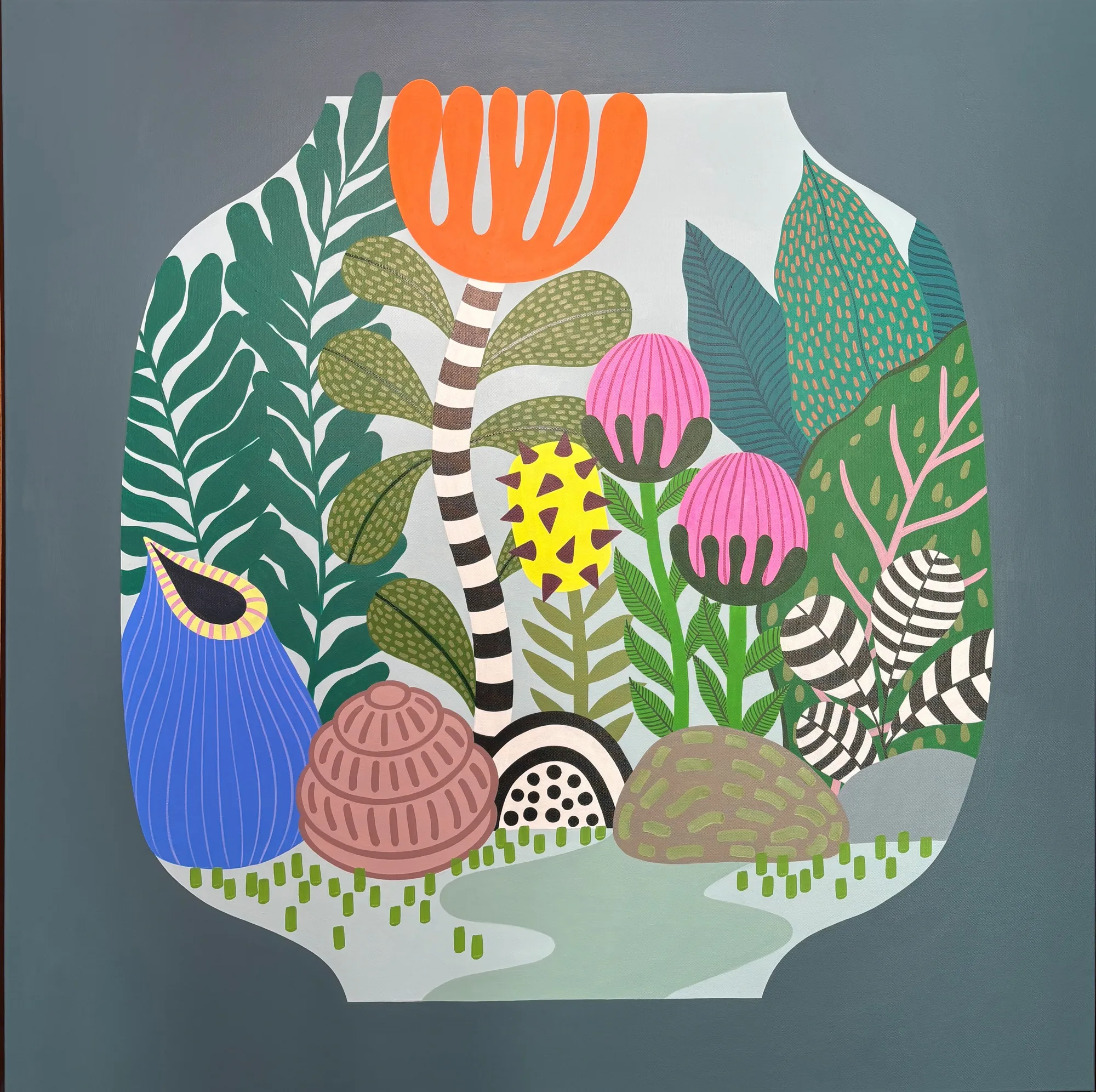 Yihong HSU, Vases of Personality - series No. 5, 2024