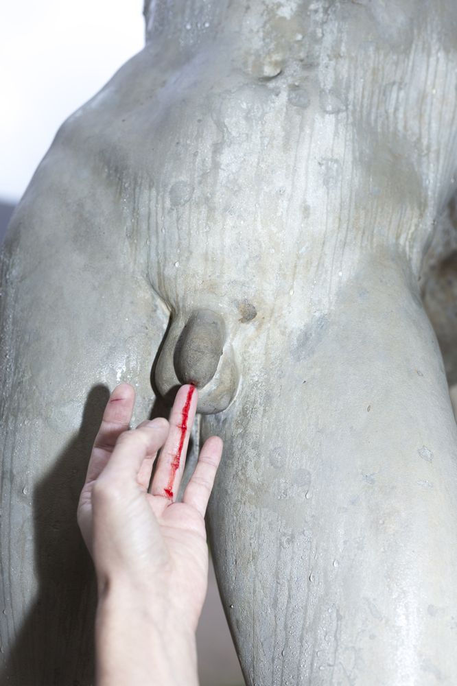 Nikita Kadan The Day of Blood, 2020 Inkjet print on Hahnemühle Baryta paper 70 x 46.7 cm. 27 1/2 x 18 3/8 in.