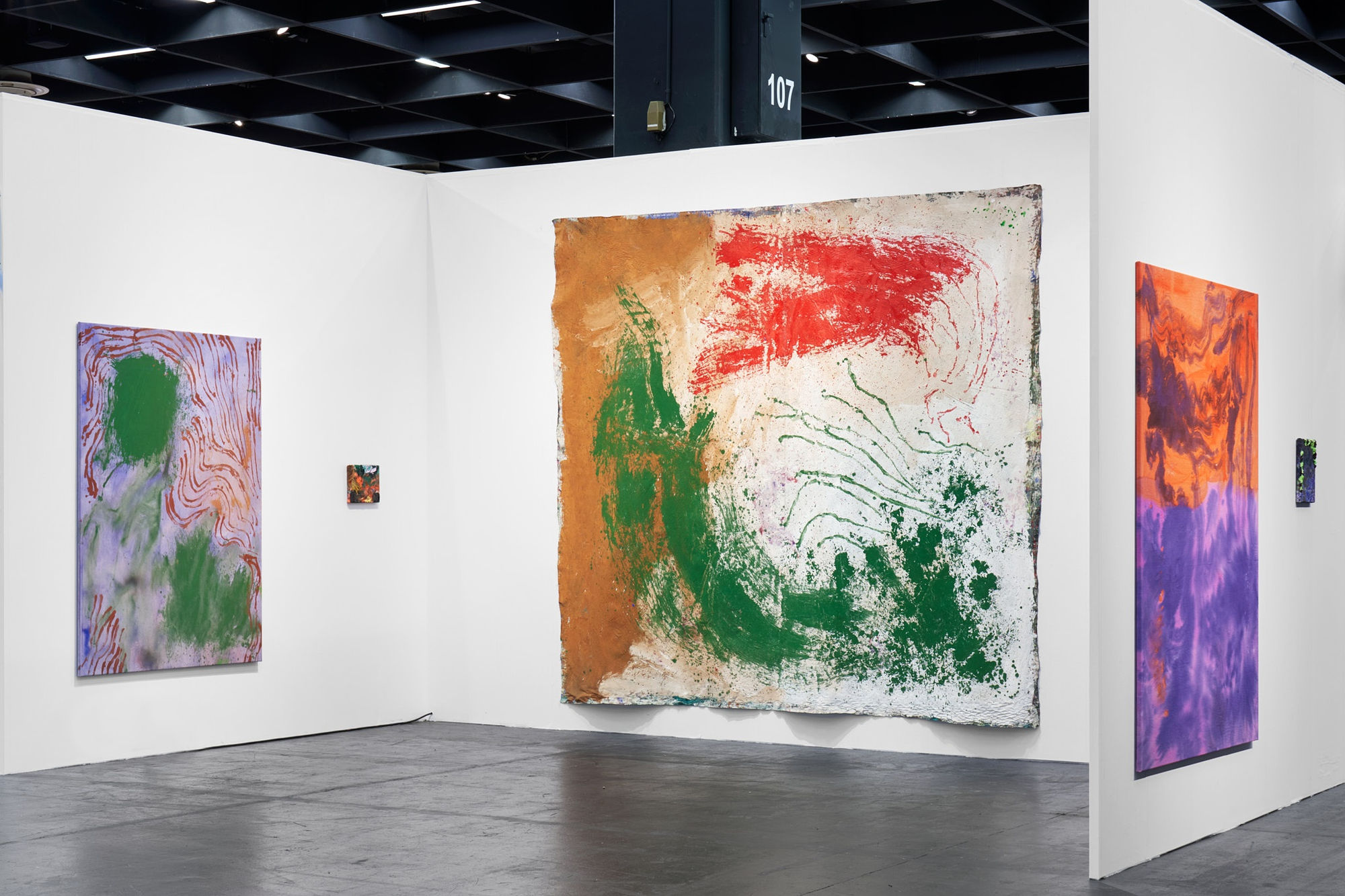 Installation view, Art Cologne 2021, Solo show by David Roth