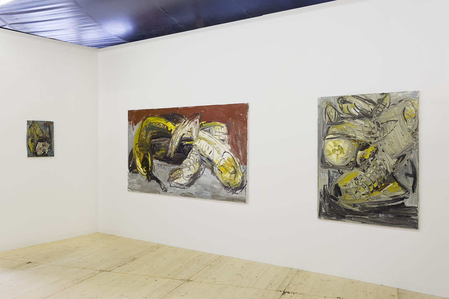 Installation view, LISTE - Art Fair 2018, Duo show by Puck Werkade and Wieske Wester