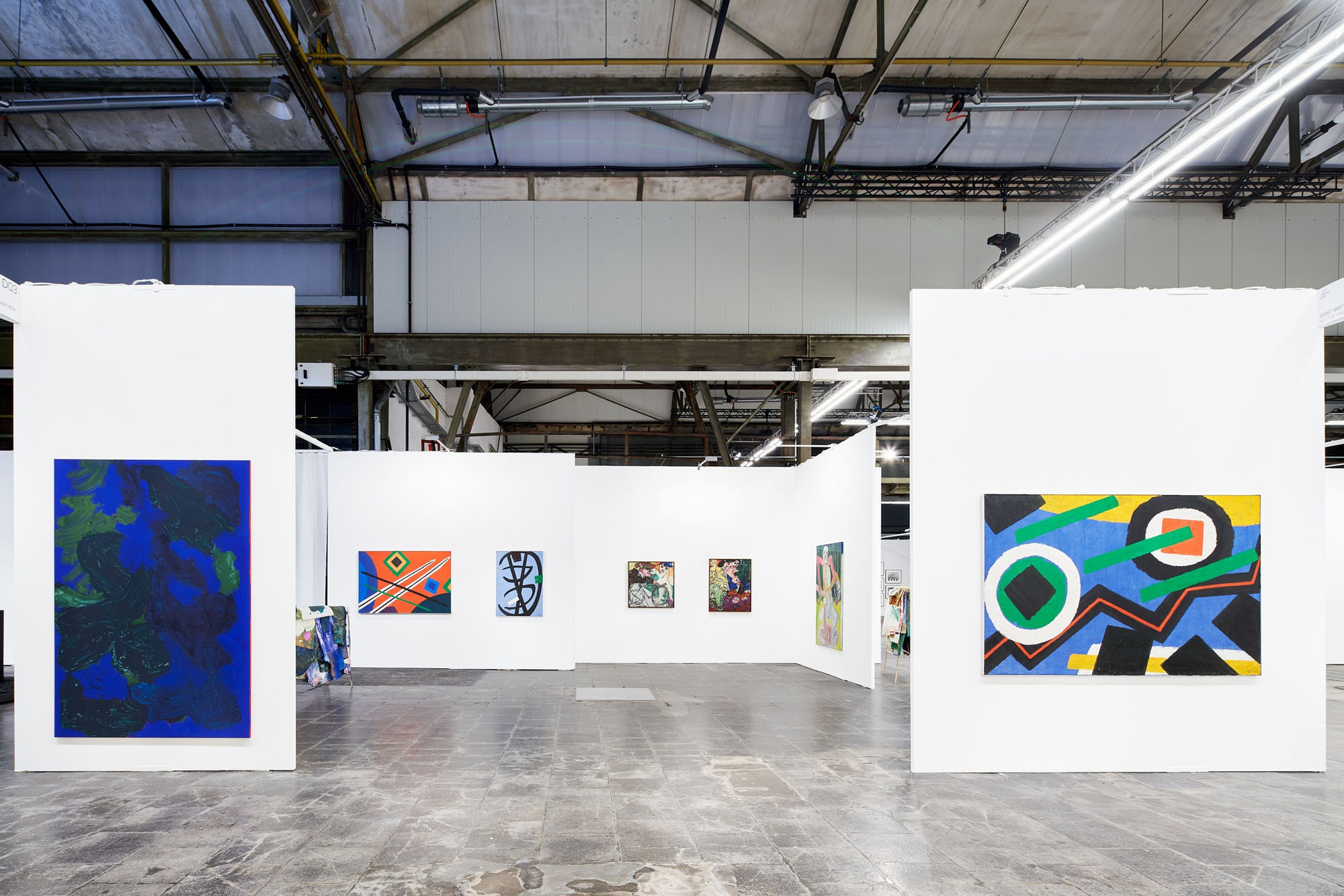 Installation view, Art Düsseldorf 2022, Group show