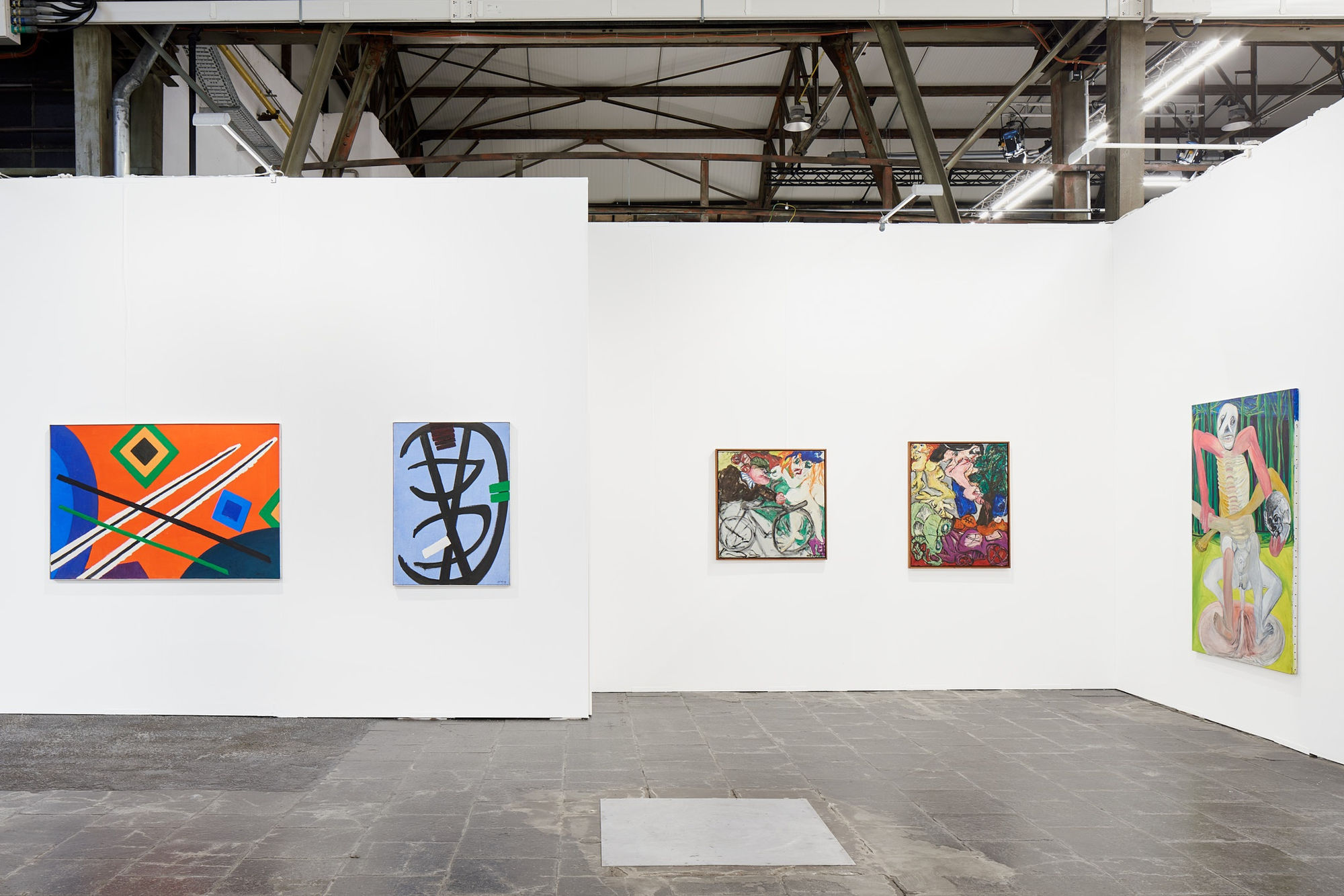 Installation view, Art Düsseldorf 2022, Group show