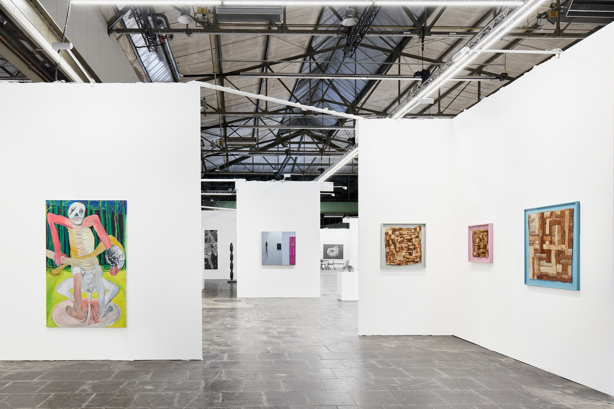 Installation view, Art Düsseldorf 2022, Group show