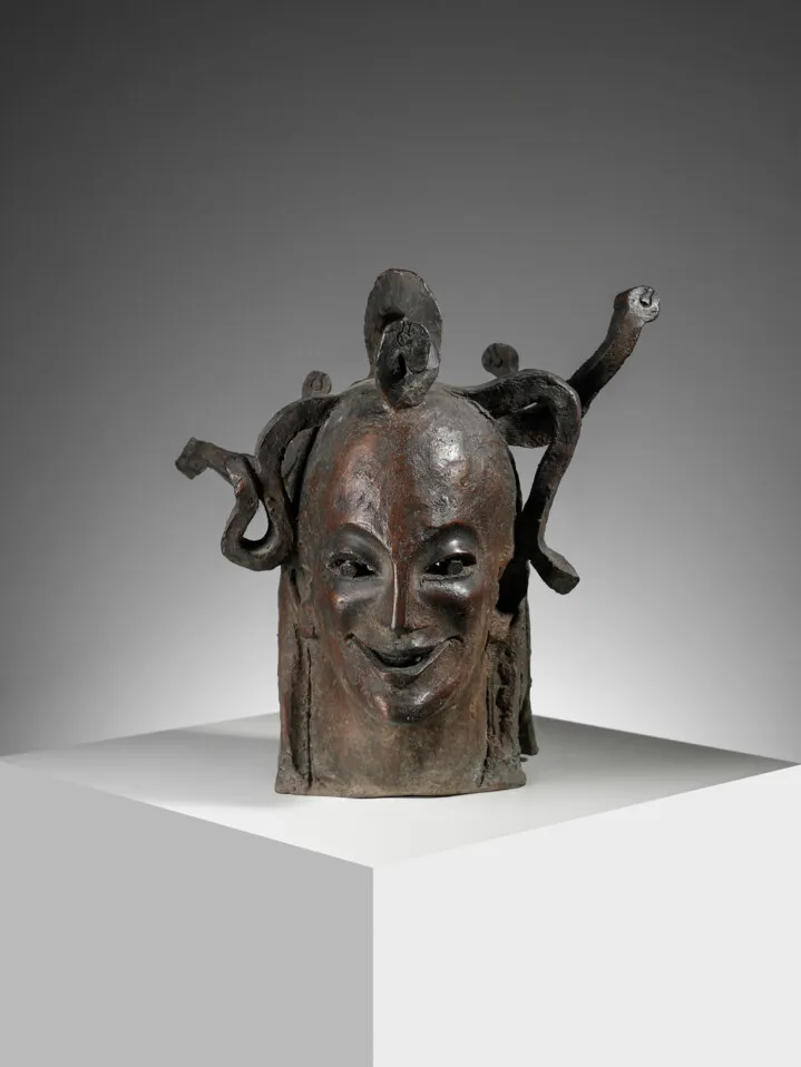 Roberto Sebastian Antonio Matta (Santiago del Cile 1911 – Civitavecchia 2002 ) , Il sorriso verticale della Gioconda, 1978, 1978