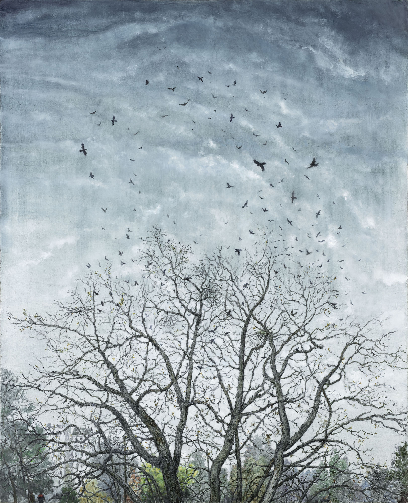 Chester Arnold, A Murder of Crows, 2023