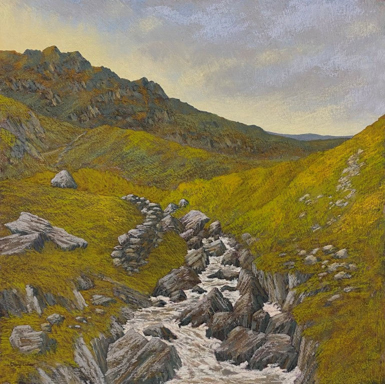 Cheryl Culver “Little Lost Wall” Pastel on Mountboard 60 x 60cm £1,750