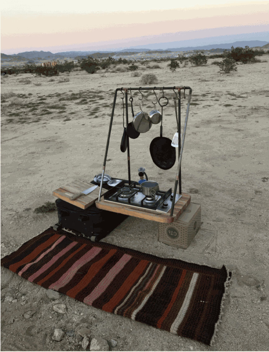 Breanne Johnson, SUITCASE KITCHEN, 2023