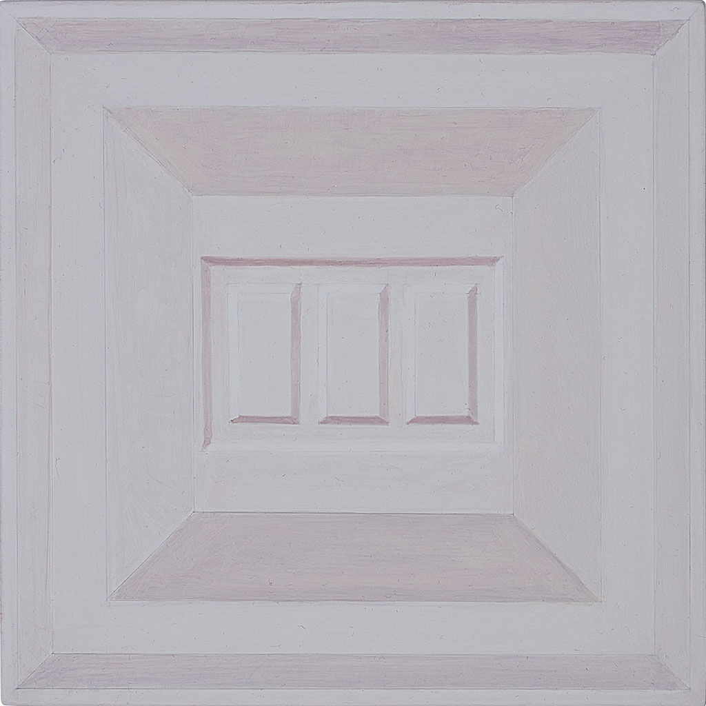 Jean-Charles Eustache WR 3, 2024 Acrylic on wood 20 x 20 cm