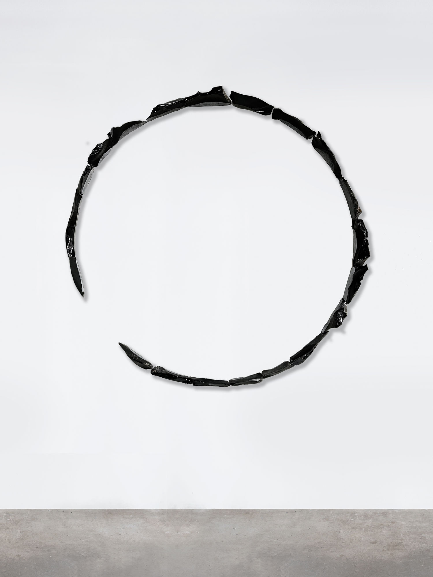 Pablo Dávila Stories of nearly everything, 2022 Obsidians 210 cm