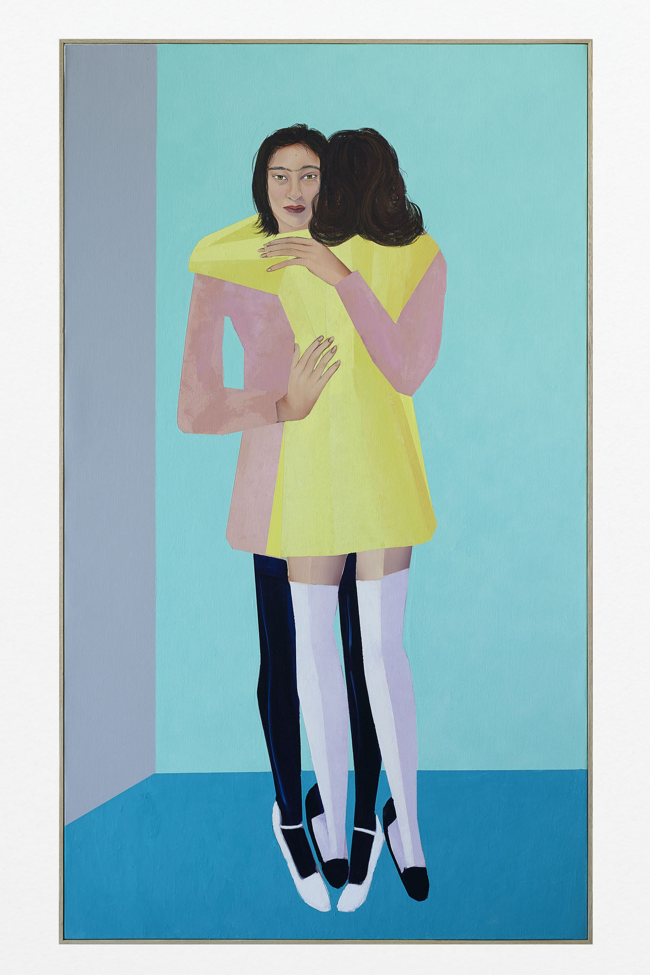 Apolonia Sokol Selfcare, 2025 Oil on canvas 195 x 114 cm