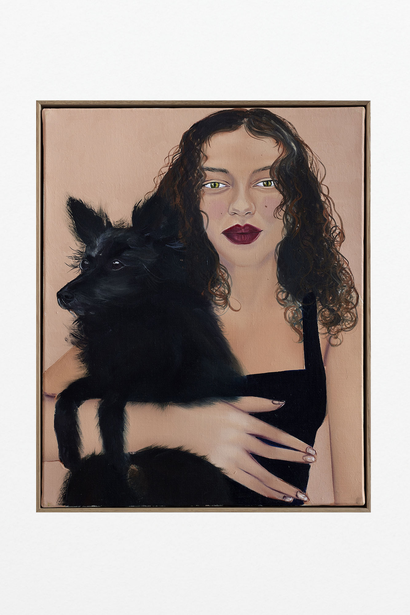 Apolonia Sokol Noura & Oslo, 2025 Oil on canvas 50 x 40 cm