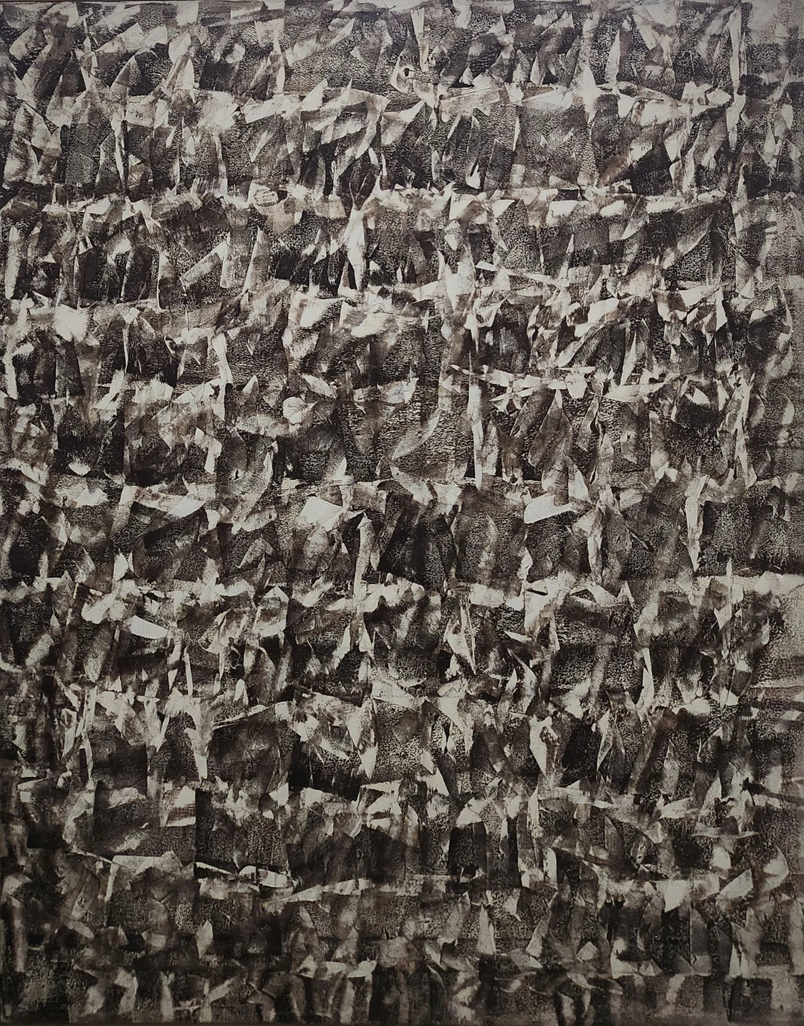 Chungji LEE 無 1985-1, 1985 162.2x130.3cm, oil on canvas