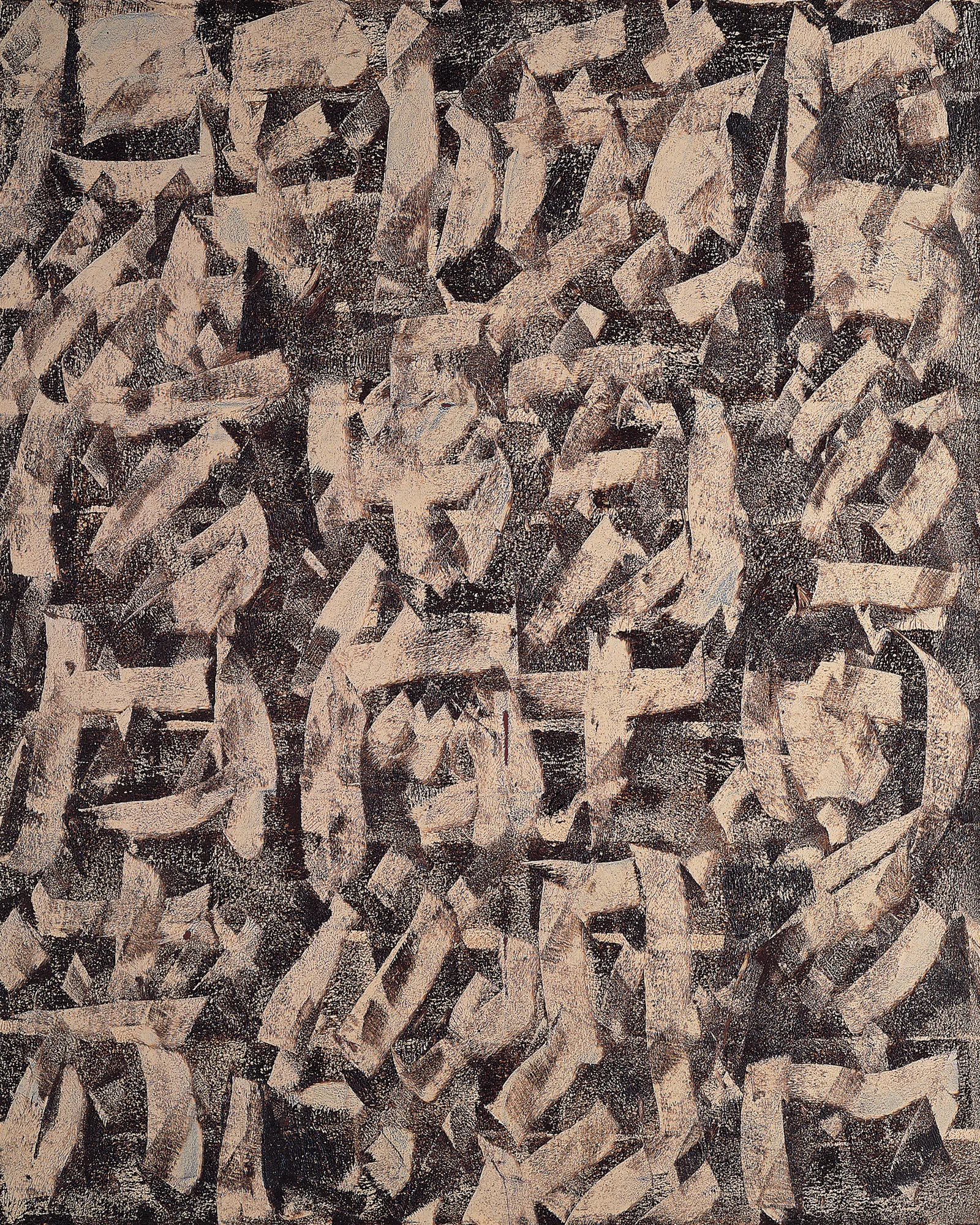 ○ - 92 (MUR〮 RUE), 1994 162.2×130.3cm, oil on canvas