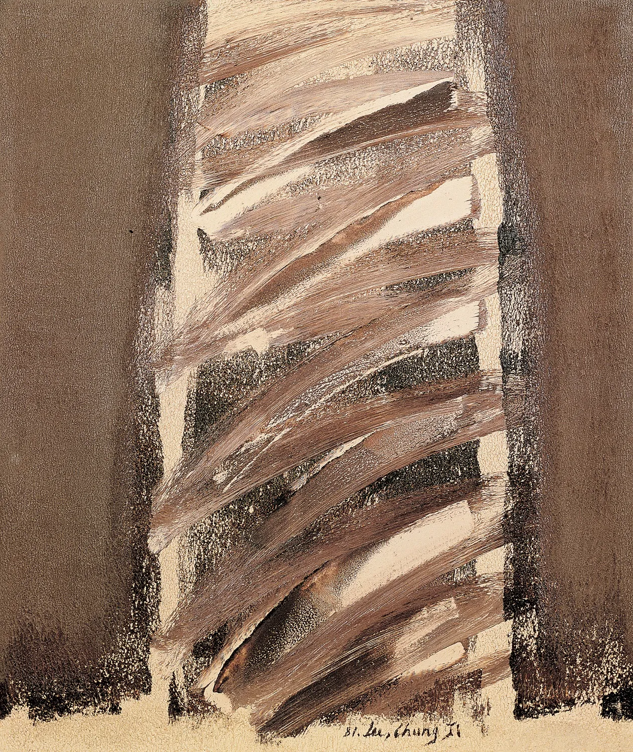 Untitled, 1981 145.5×112cm, oil on Canvas