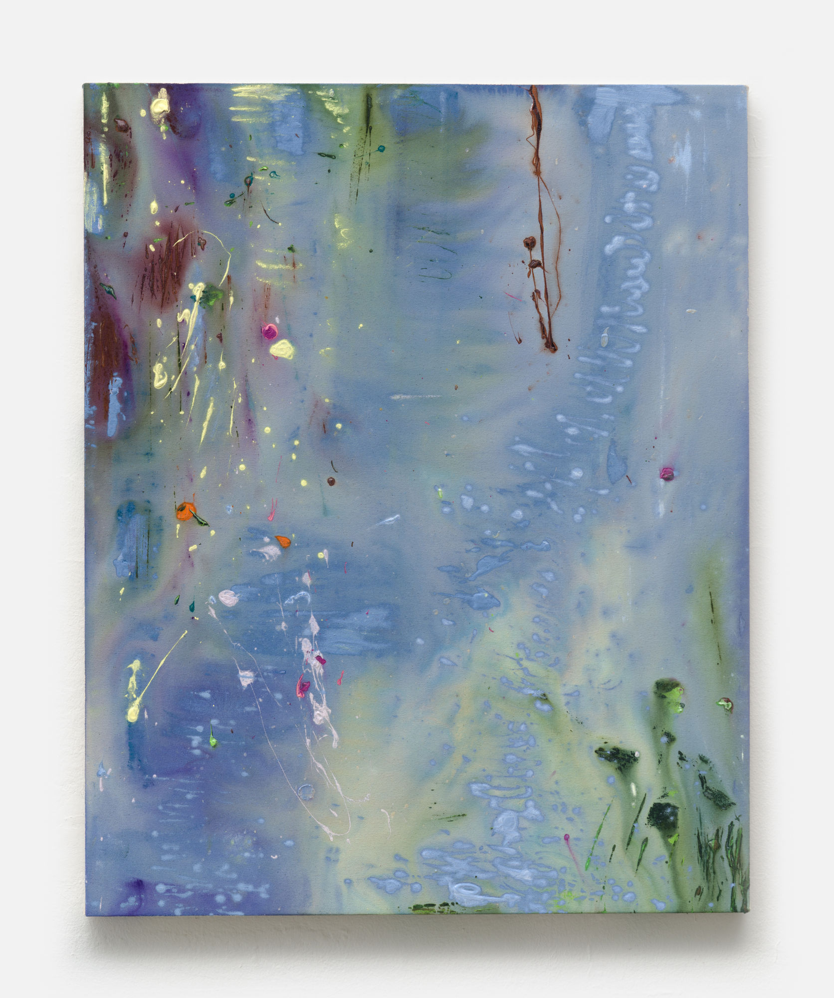 김연홍 물결 위에 이는 바람결 #1 2024 Acrylic on canvas 90.9 x 72.7 cm