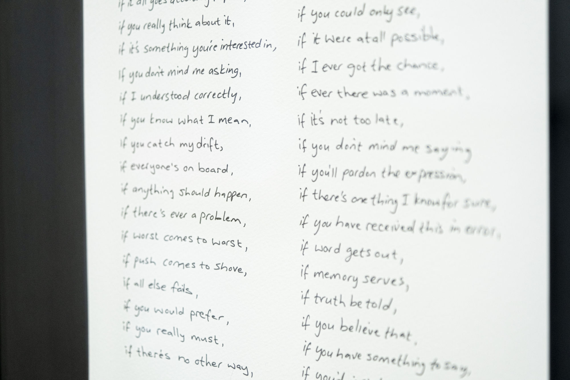 Echoes of Repetitions