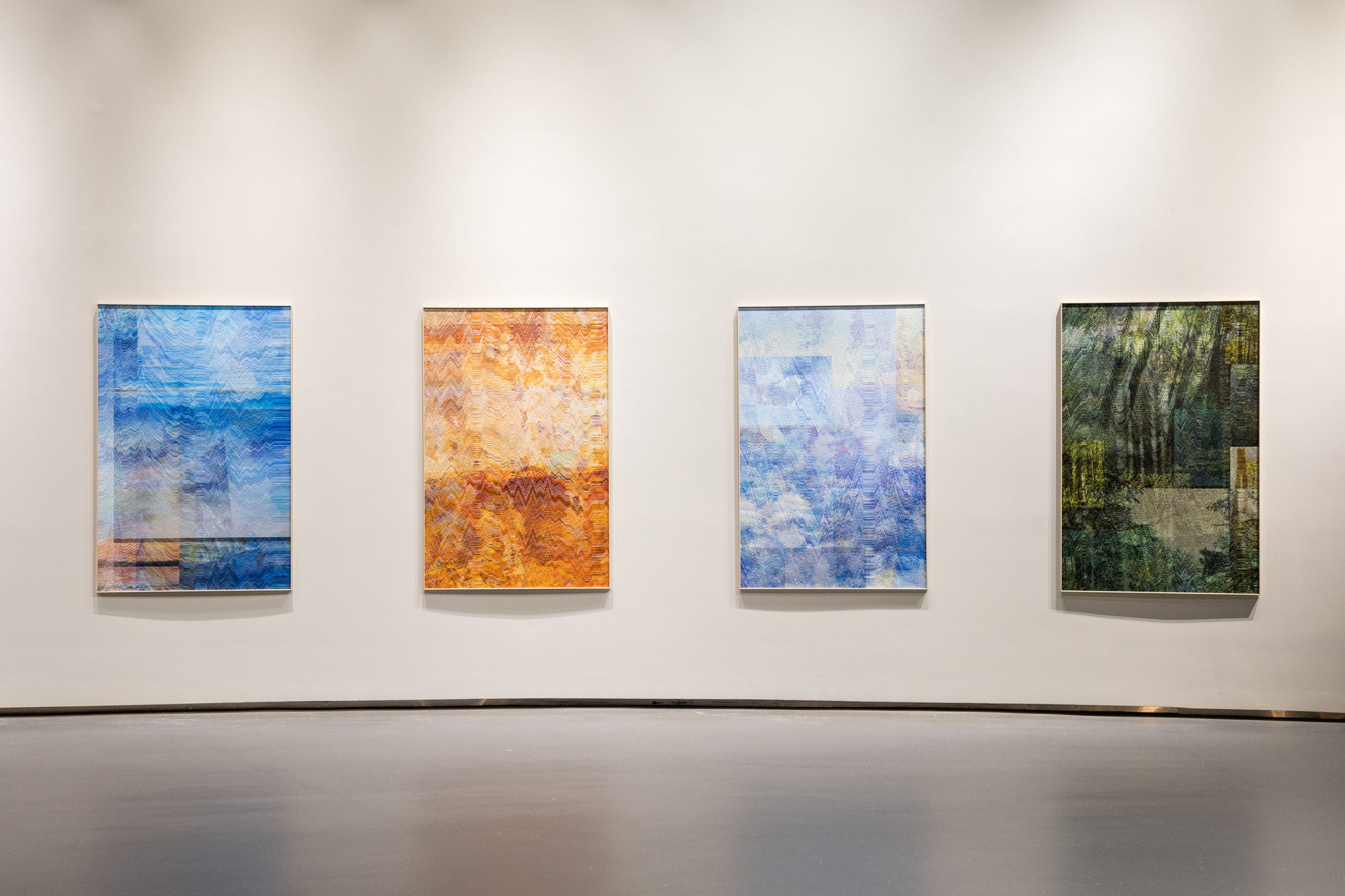 "NEO-TECHNO-NATURAL", Solo Show: Mathieu Merlet Briand, Exhibition View, Doha 2024