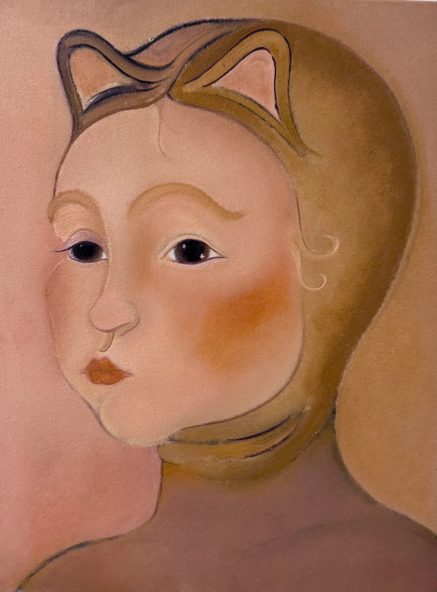 SÉBASTIEN NÔTRE, Doudou 2, 2026 Oil on canvas, 30 x 40 cm