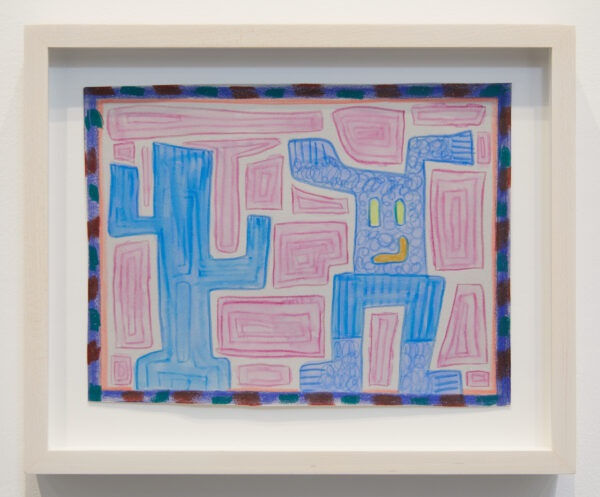 Tamara Gonzales Encounter with a Blue Cactus, 2020