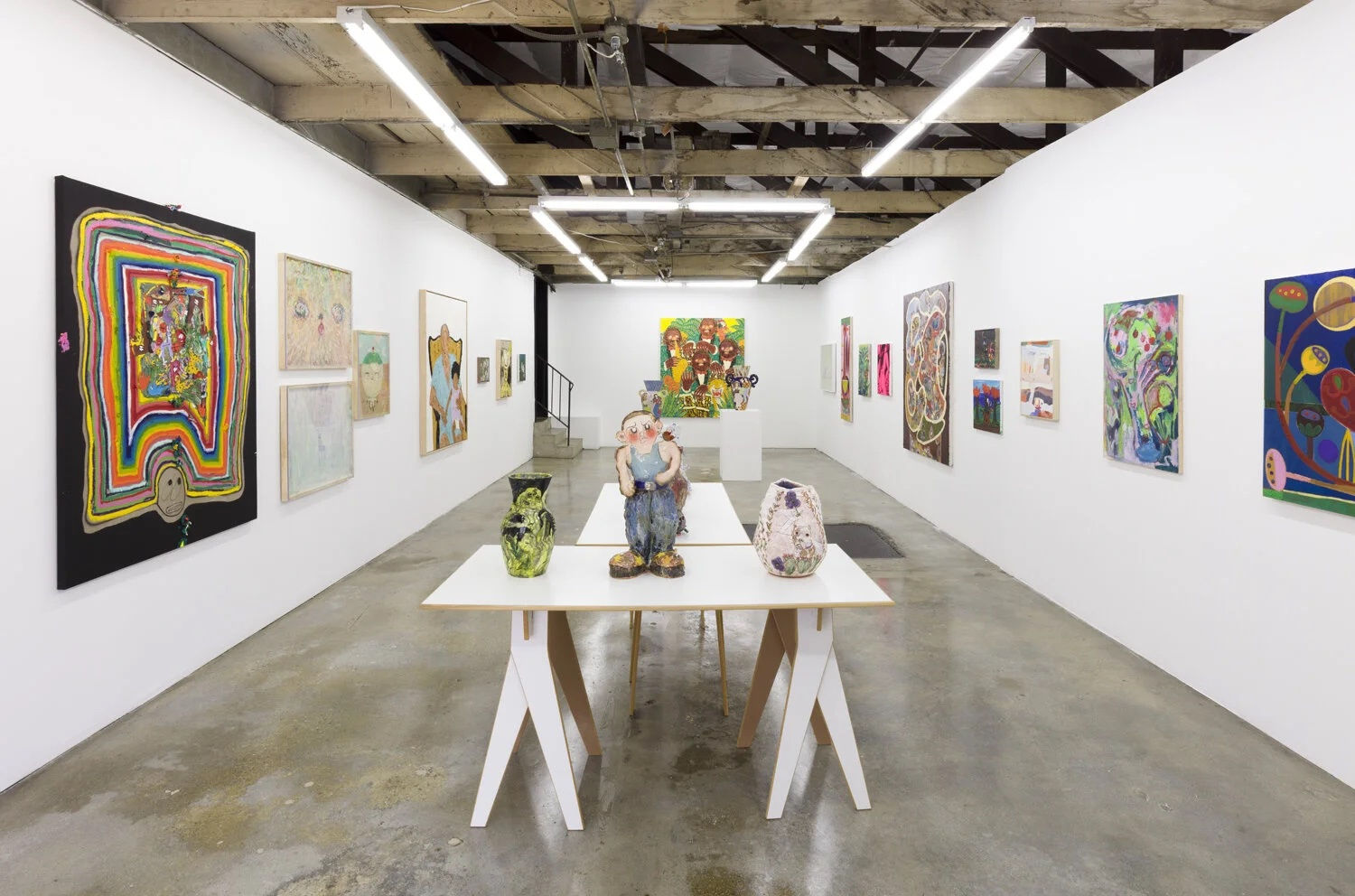 Tamara Gonzales, Riders of the Red Horse, 2020 Installation view