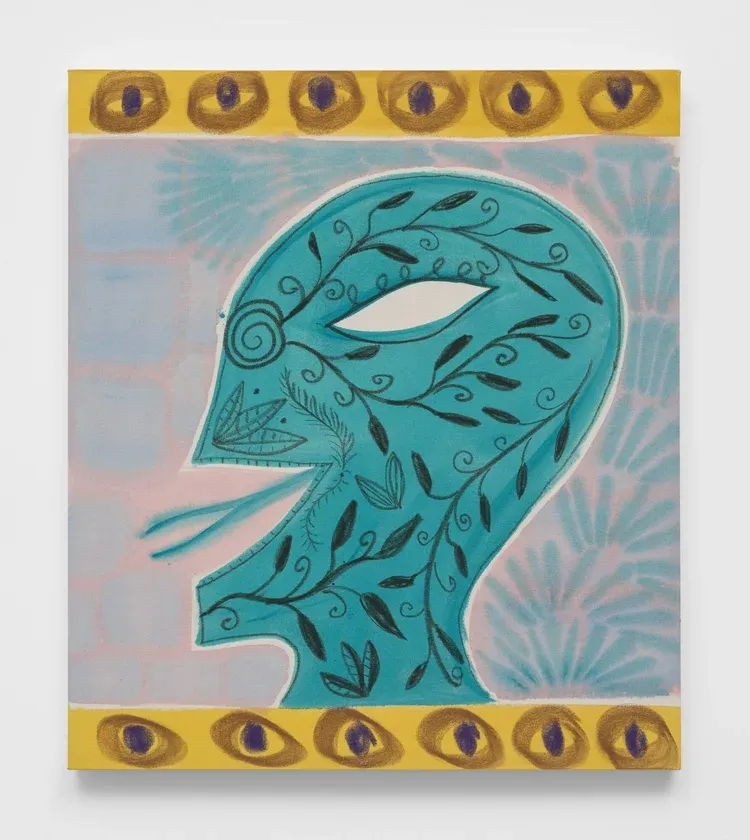 Tamara Gonzales Plant Medicine "Portrait of a Flea" Homage W. Blake, 2020