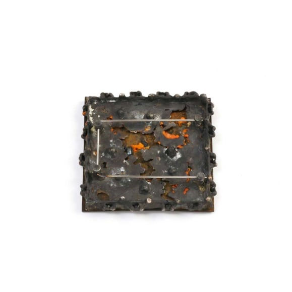 Storm II, brooch (backside), 2006