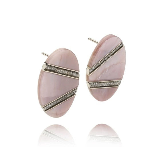 Melanie Georgacopoulos, Diamond Hinge Earrings