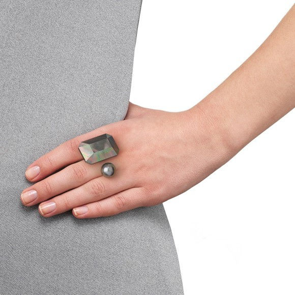 Melanie Georgacopoulos, MOP Emerald Ring